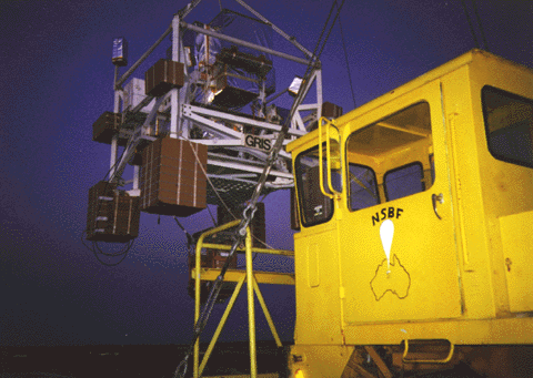 Payload on Crane