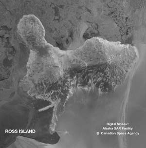 Ross Island Radar View